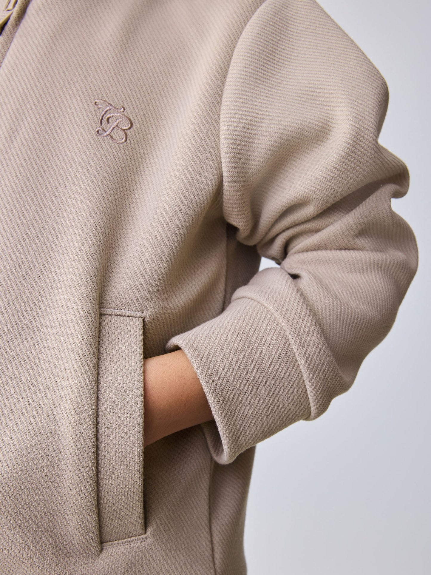 Baker by Ted Baker Textured Stone Jacket T-Shirt and Trousers Set image 6