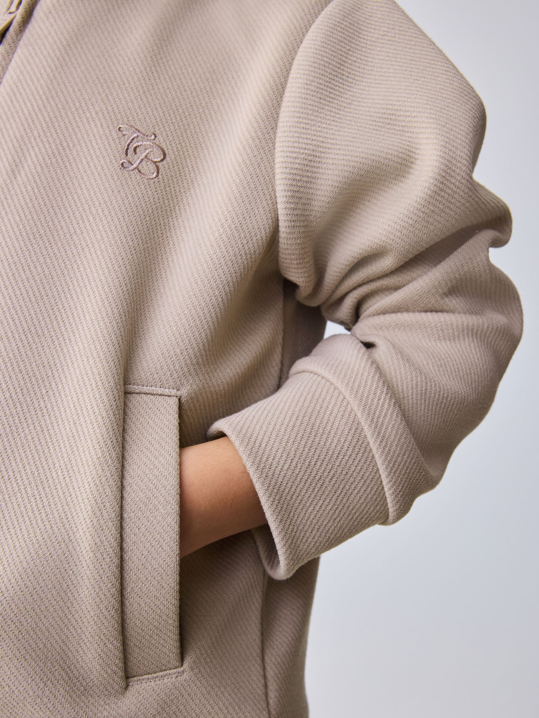 Baker by Ted Baker Textured Stone Jacket T-Shirt and Trousers Set image 6
