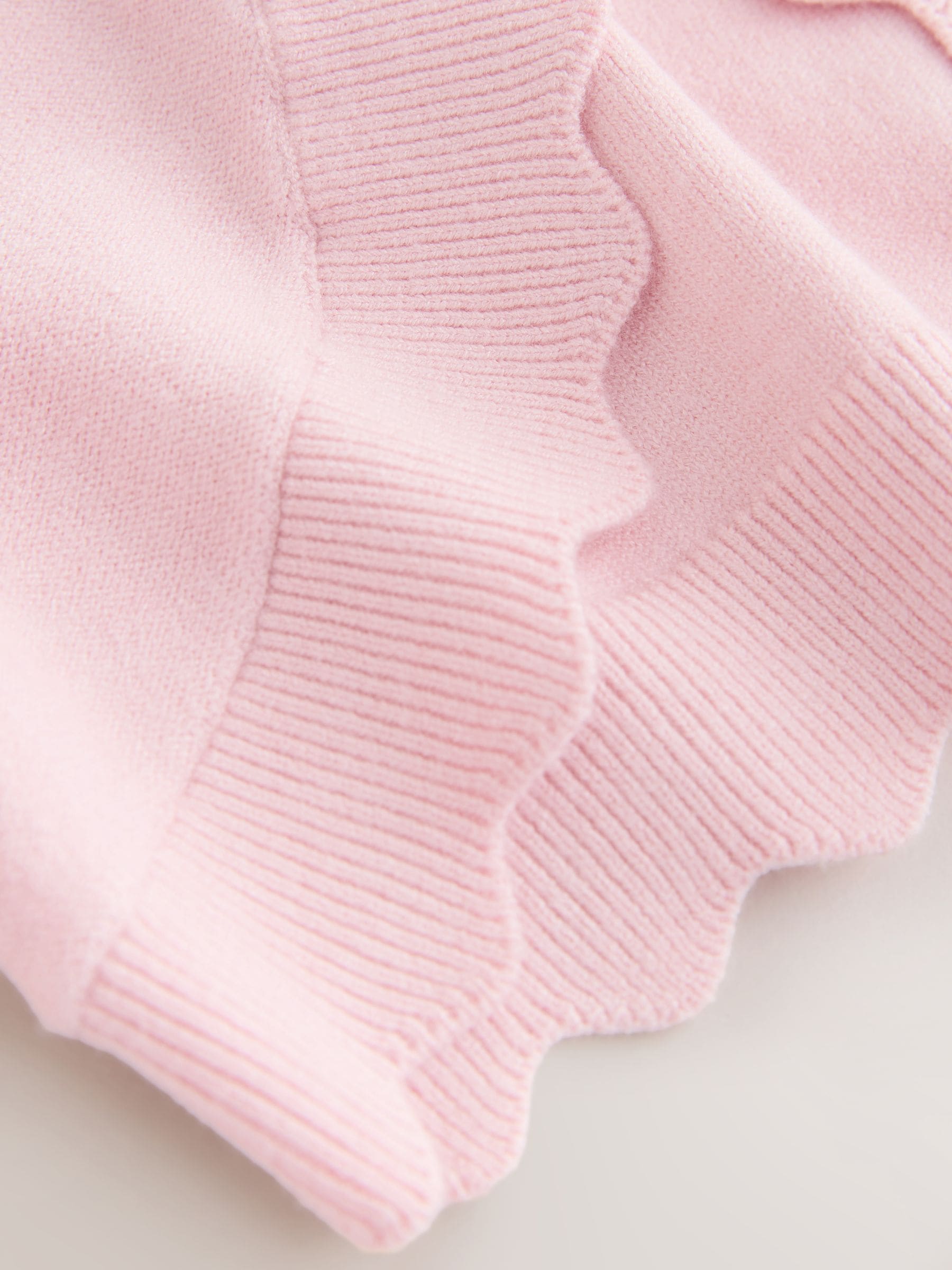 Dsiney Kidz - Baker by Ted Baker Bow Sleeve Scallop Edge Cardigan image 5