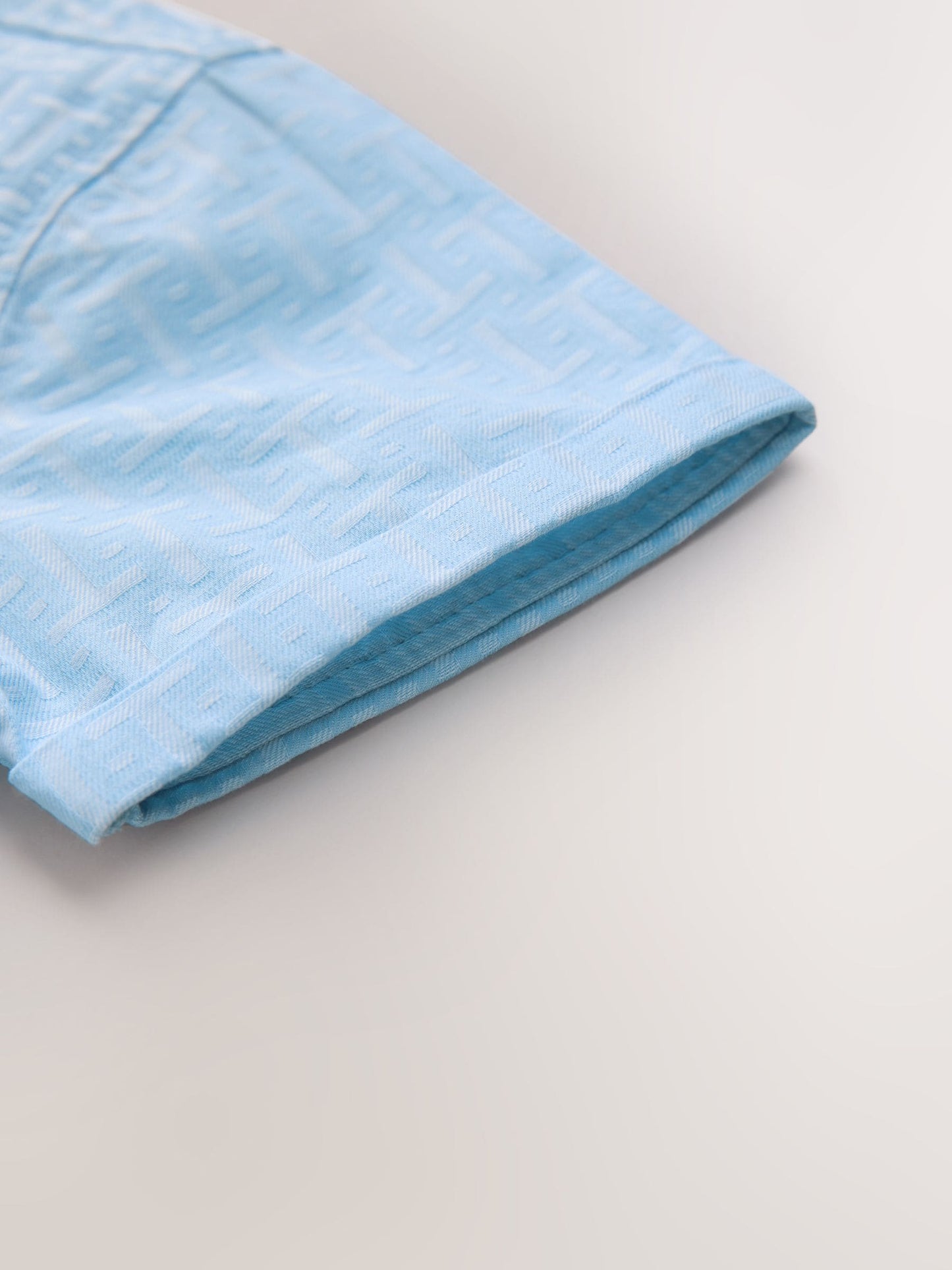 Baker by Ted Baker Grandad Collar Shirt image 8
