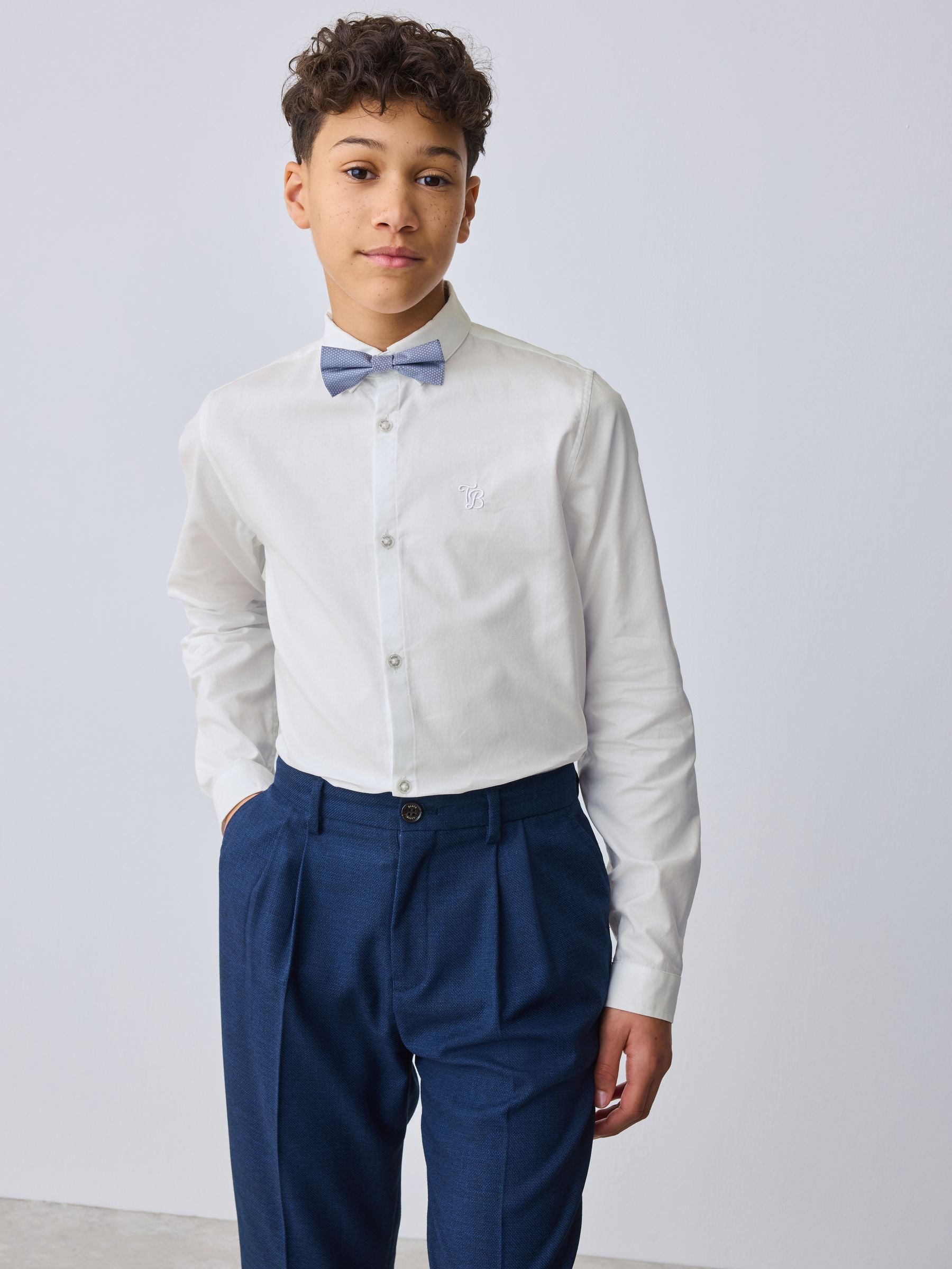 Baker by Ted Baker Long Sleeve Shirt with Bow Tie image 1