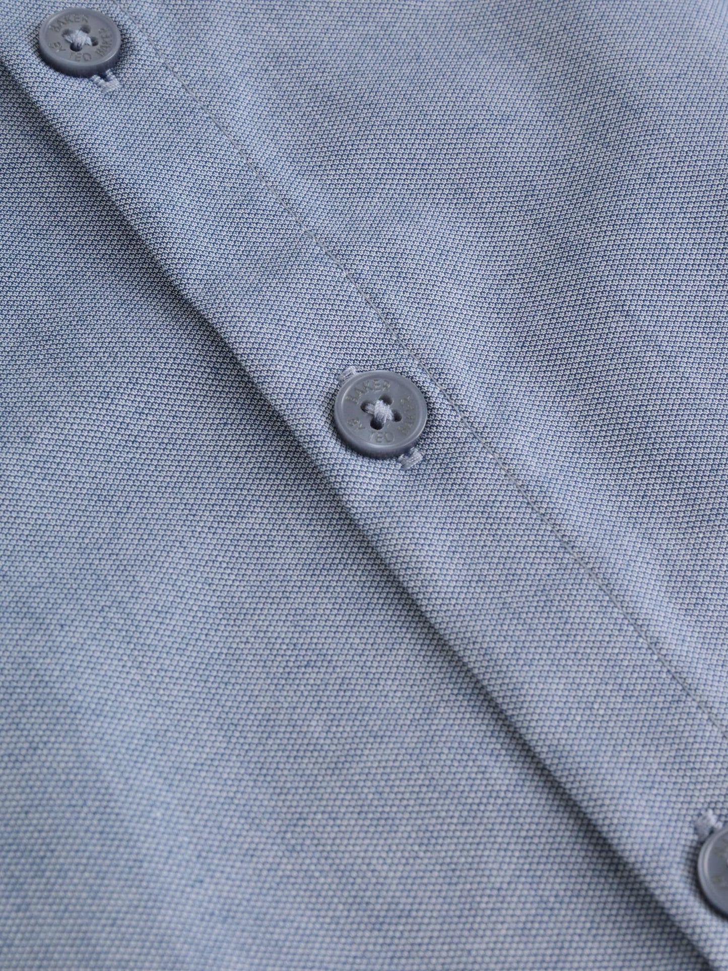 Baker by Ted Baker Blue Short Sleeve Shirt with Bow Tie image 10