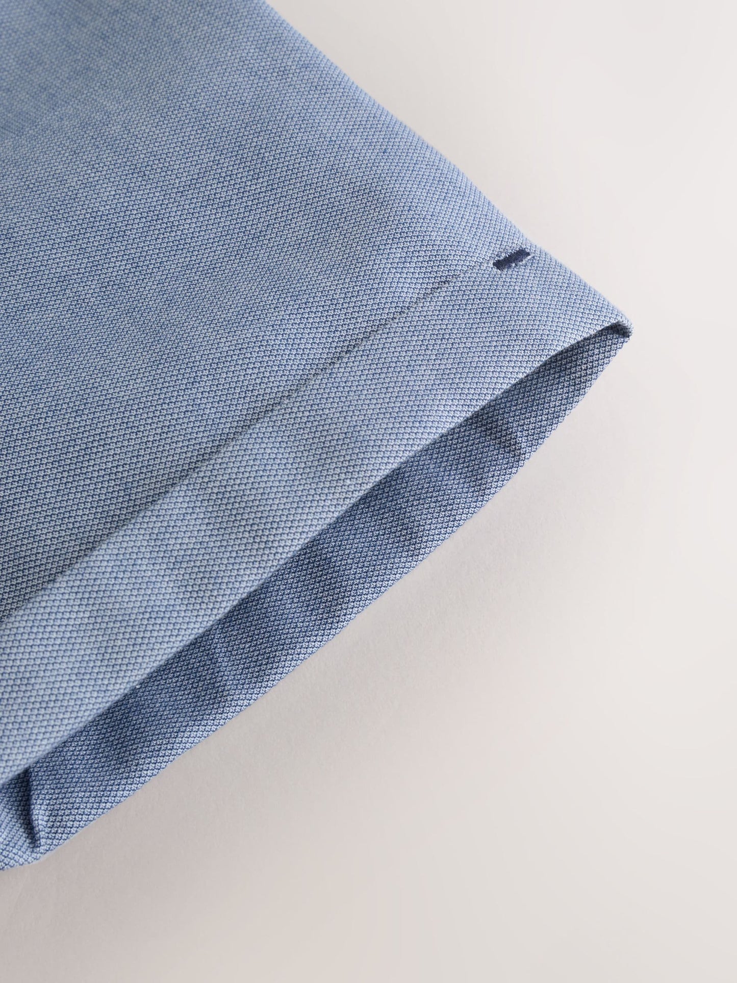 Baker by Ted Baker Blue Short Sleeve Shirt with Bow Tie image 9
