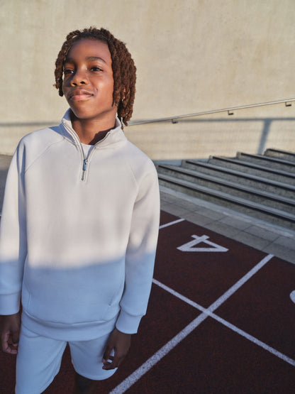 Dsiney Kidz - Grey Funnel Neck Shorts Set (3-16yrs) image 2