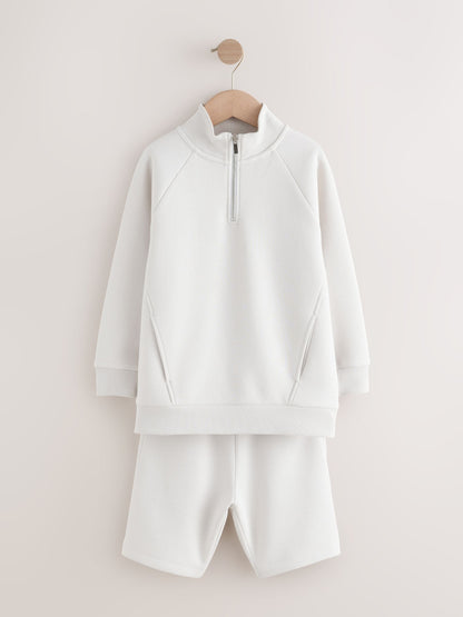 Dsiney Kidz - Grey Funnel Neck Shorts Set (3-16yrs) image 4