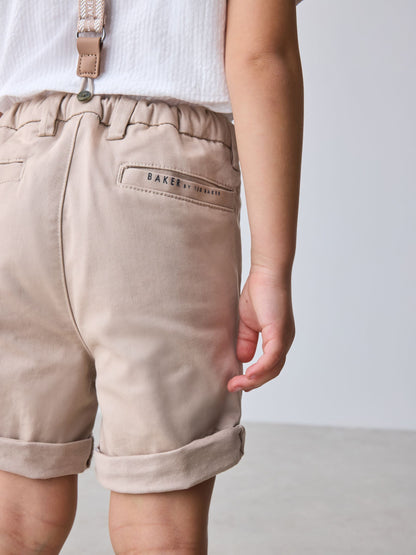 Baker by Ted Baker 3 Piece Shirt, Shorts and Braces Set image 5