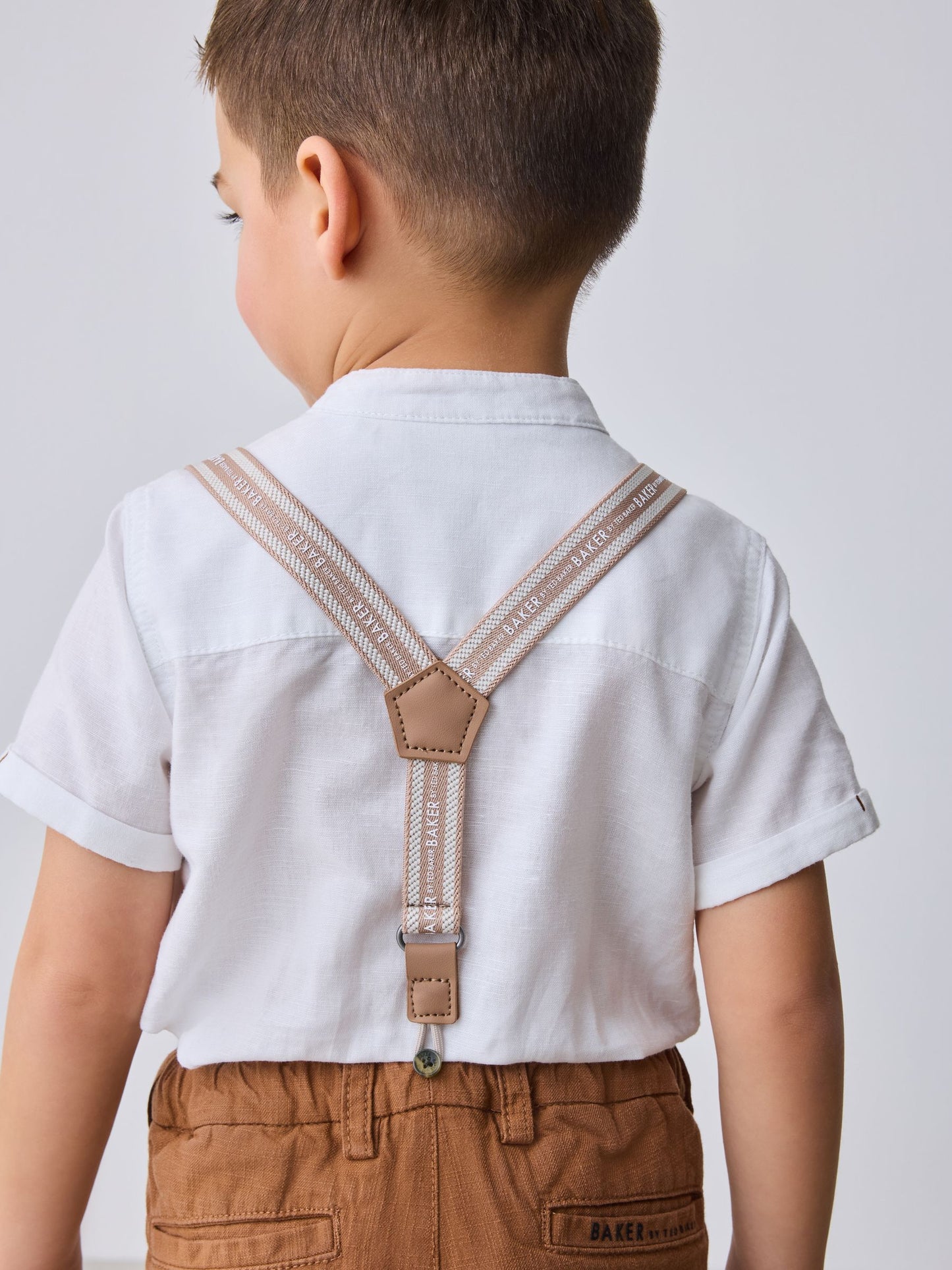Baker by Ted Baker 3 Piece Shirt, Shorts and Braces Set image 3
