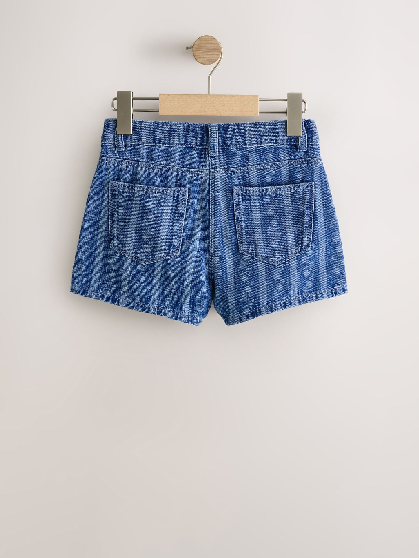 Dsiney Kidz - Dark Blue Floral Denim Shorts (3-16yrs) image 2