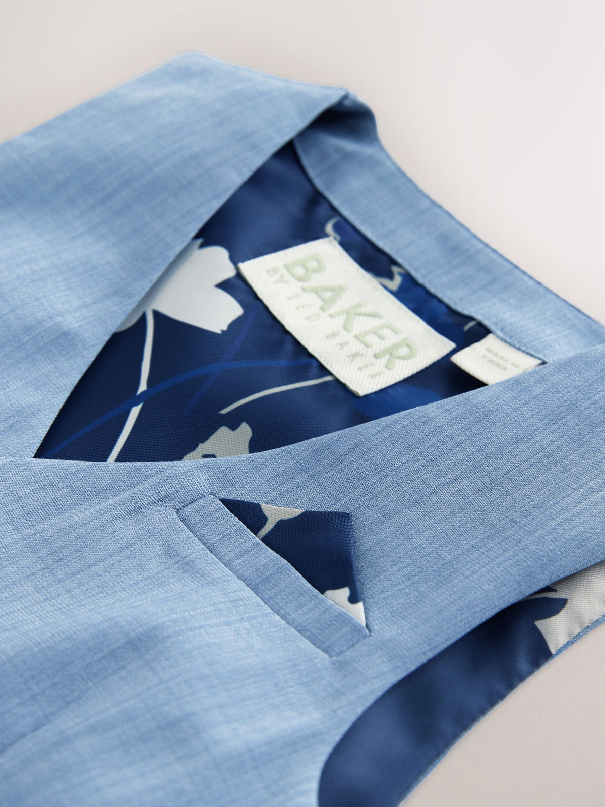 Baker by Ted Baker Blue Baker by Ted Baker Shirt Waistcoat and Shorts Set - image 11