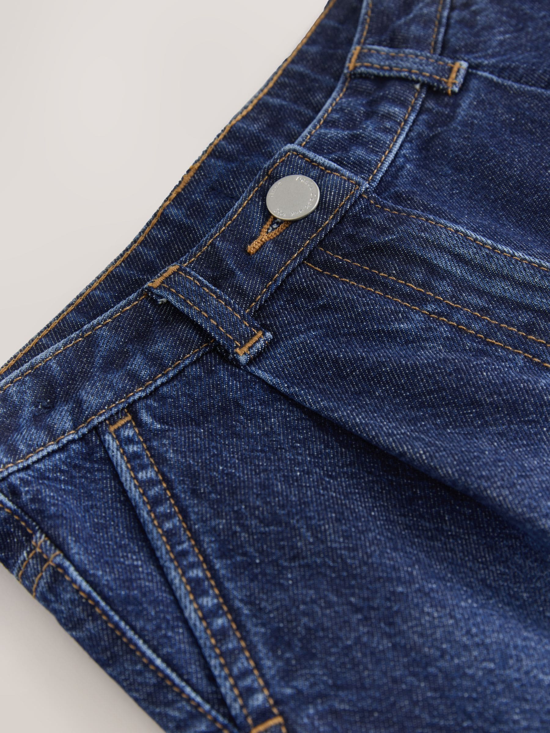 Dsiney Kidz - Dark Wash Relaxed Denim Pleated Shorts (3-16yrs) image 7