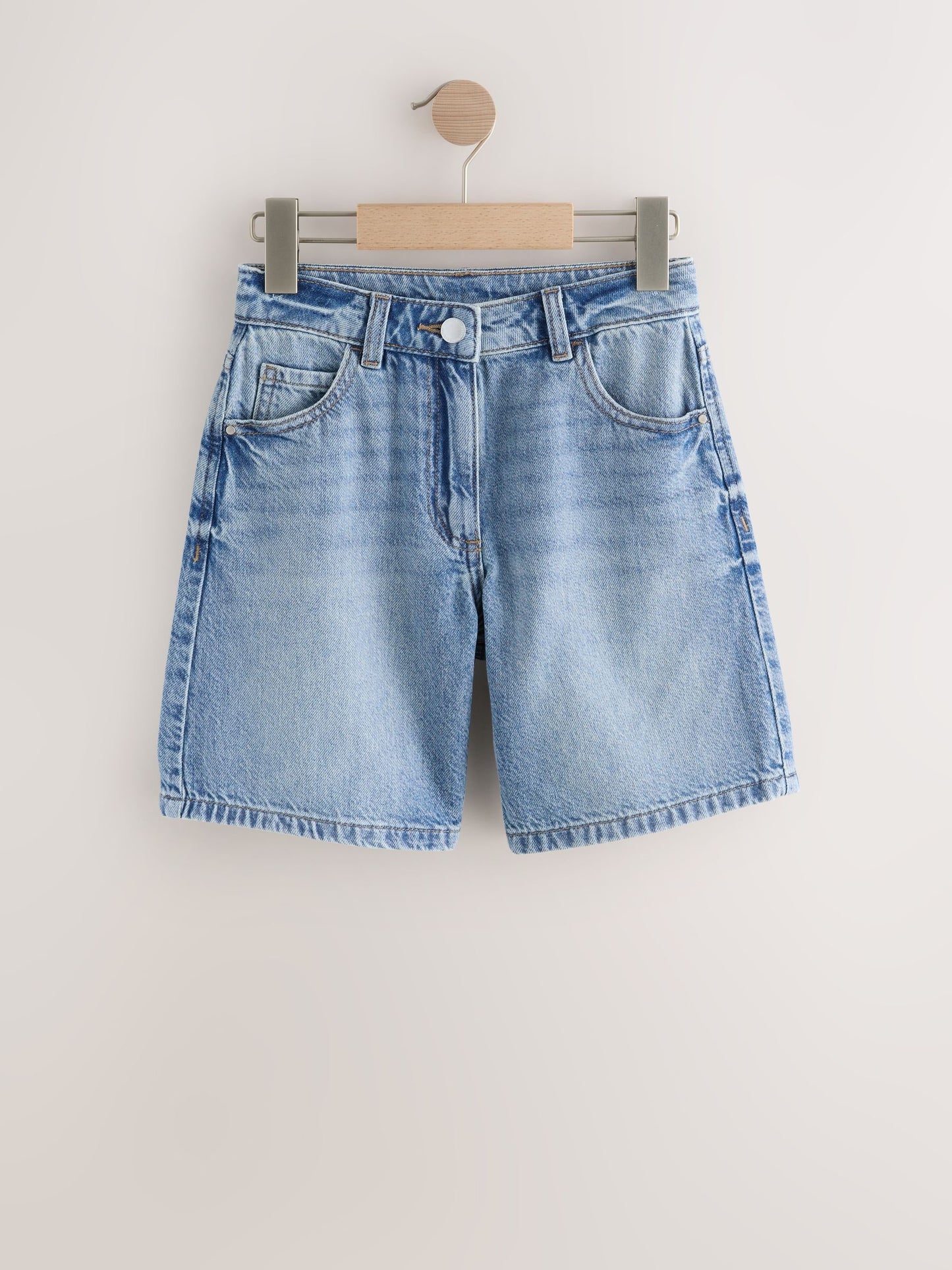 Dsiney Kidz - Mid Blue Regular Length Jort Shorts (3-16yrs) image 5
