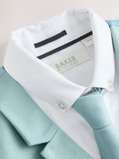 Baker by Ted Baker Waistcoat, Shirt And Tie Set - image 11