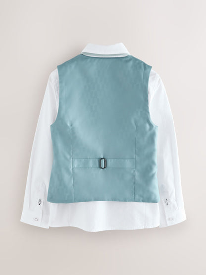 Baker by Ted Baker Waistcoat, Shirt And Tie Set - image 7