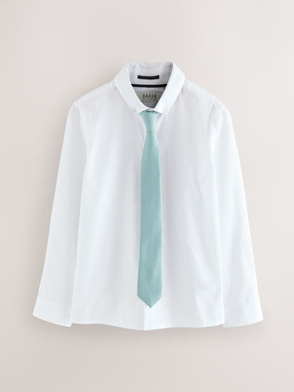 Baker by Ted Baker Waistcoat, Shirt And Tie Set - image 8