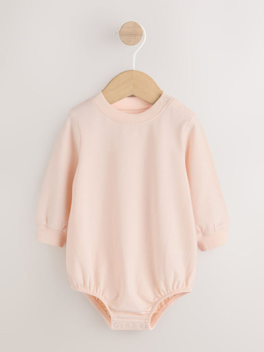 Cream/ Pink Stripe Baby Dungarees and Bodysuit Set 2 Piece (0mths-3yrs) image 2