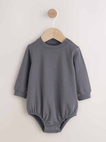 Charcoal/ Cream Cow Baby Dungarees and Bodysuit Set 2 Piece (0mths-3yrs) image 8