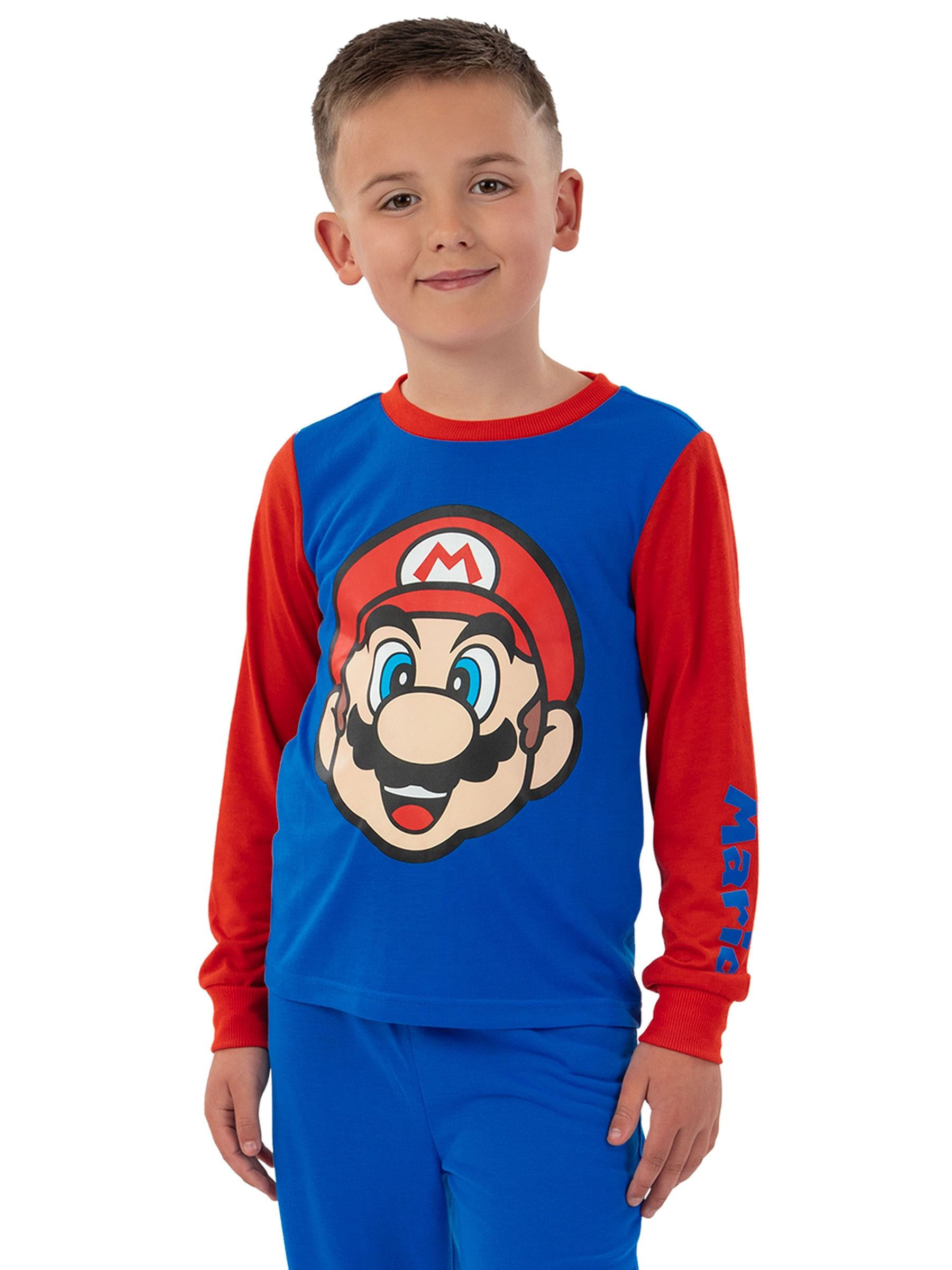 Dsiney Kidz - Character Blue Super Mario Pyjamas 2 Pack image 4