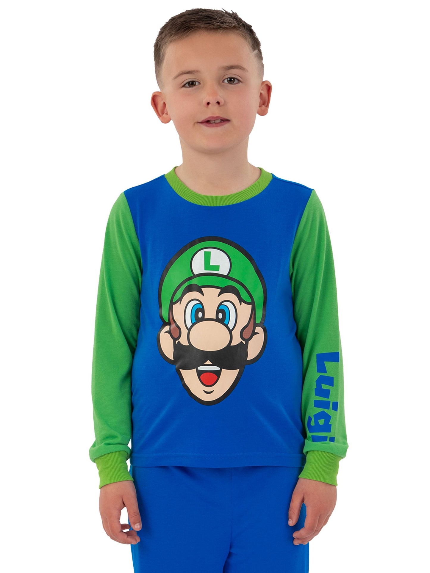 Dsiney Kidz - Character Blue Super Mario Pyjamas 2 Pack image 7