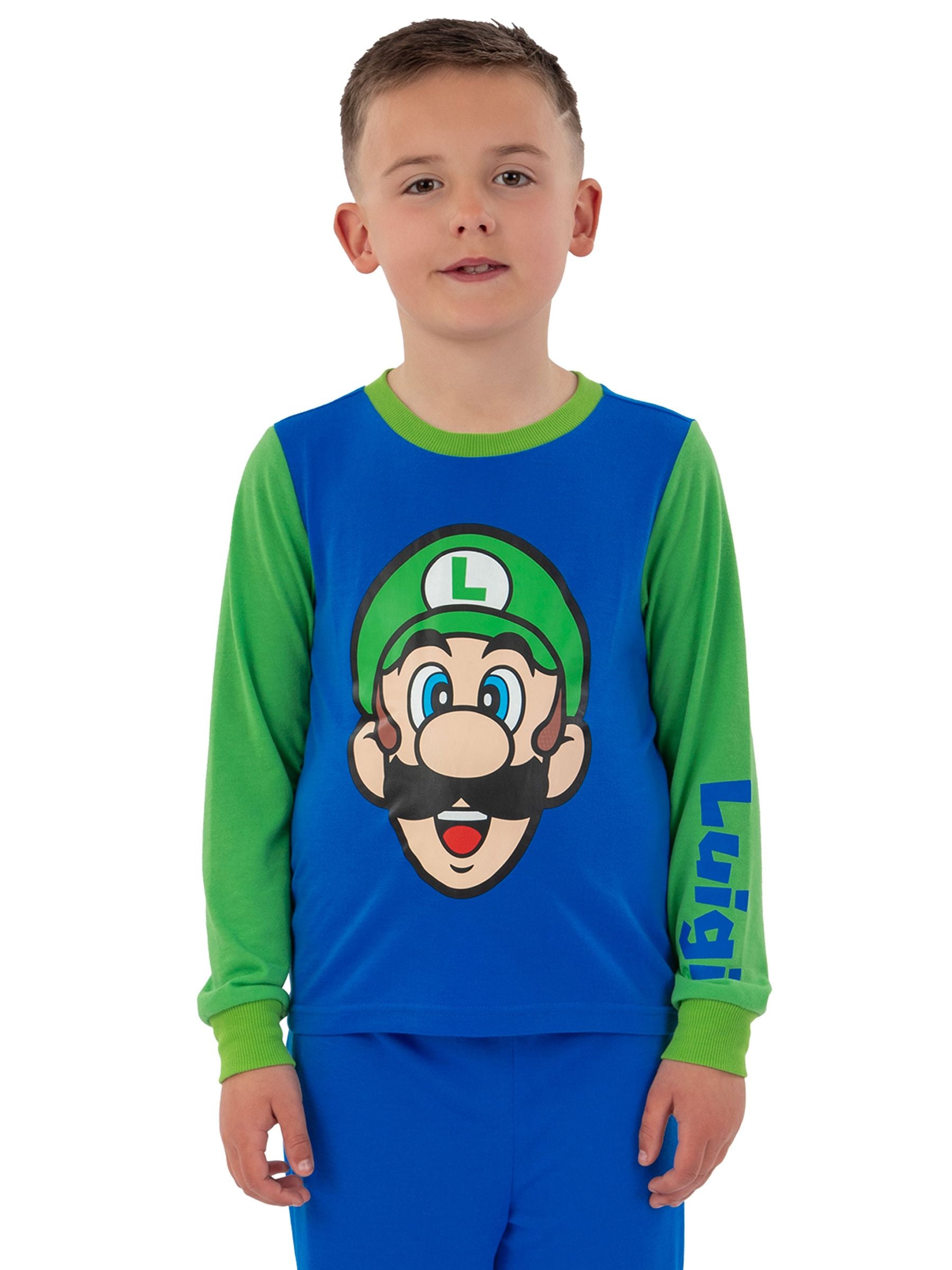 Dsiney Kidz - Character Blue Super Mario Pyjamas 2 Pack image 7