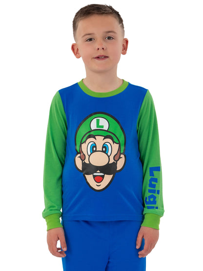 Dsiney Kidz - Character Blue Super Mario Pyjamas 2 Pack image 7