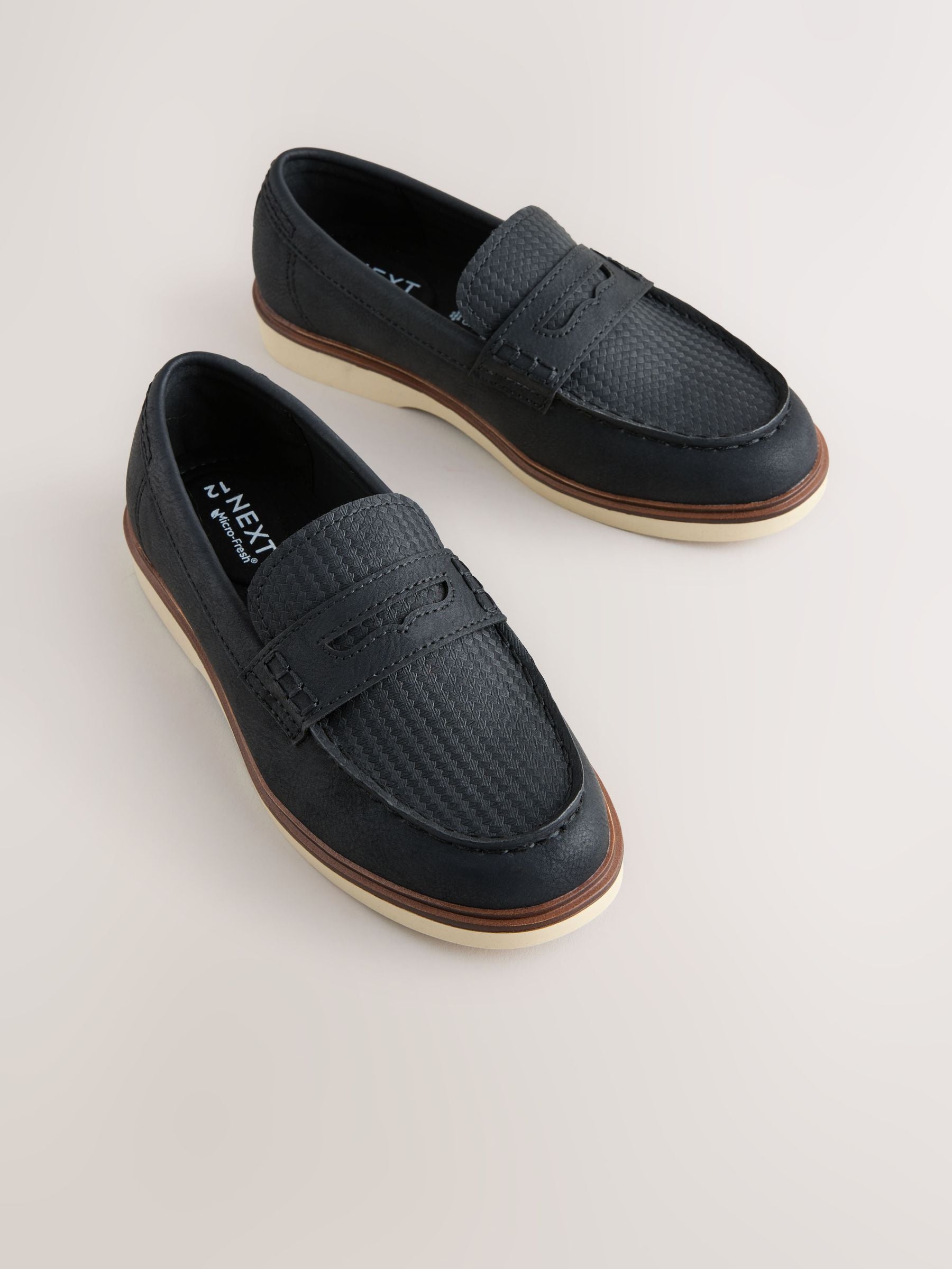 Black Penny Loafers image 1
