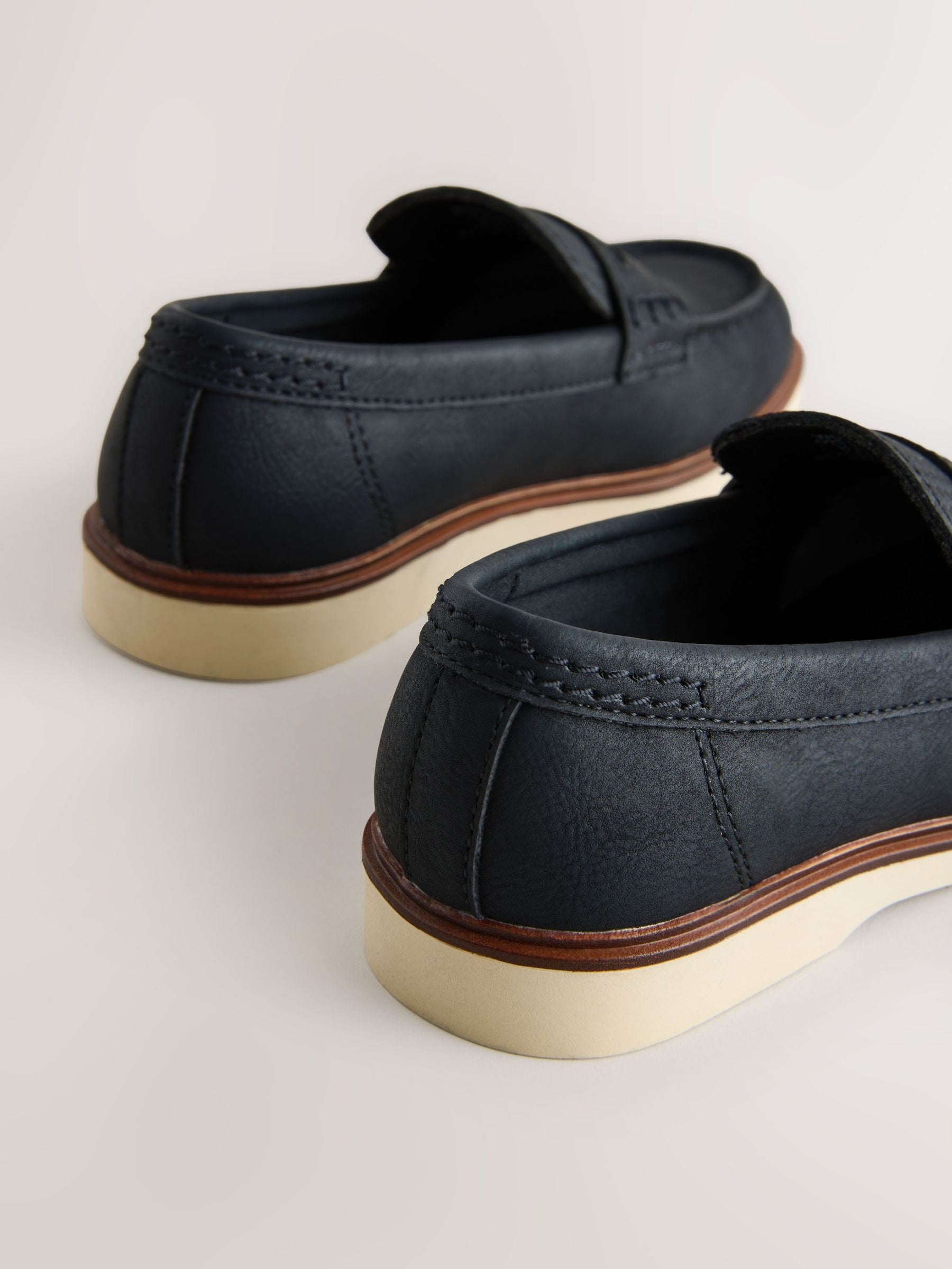 Black Penny Loafers image 4