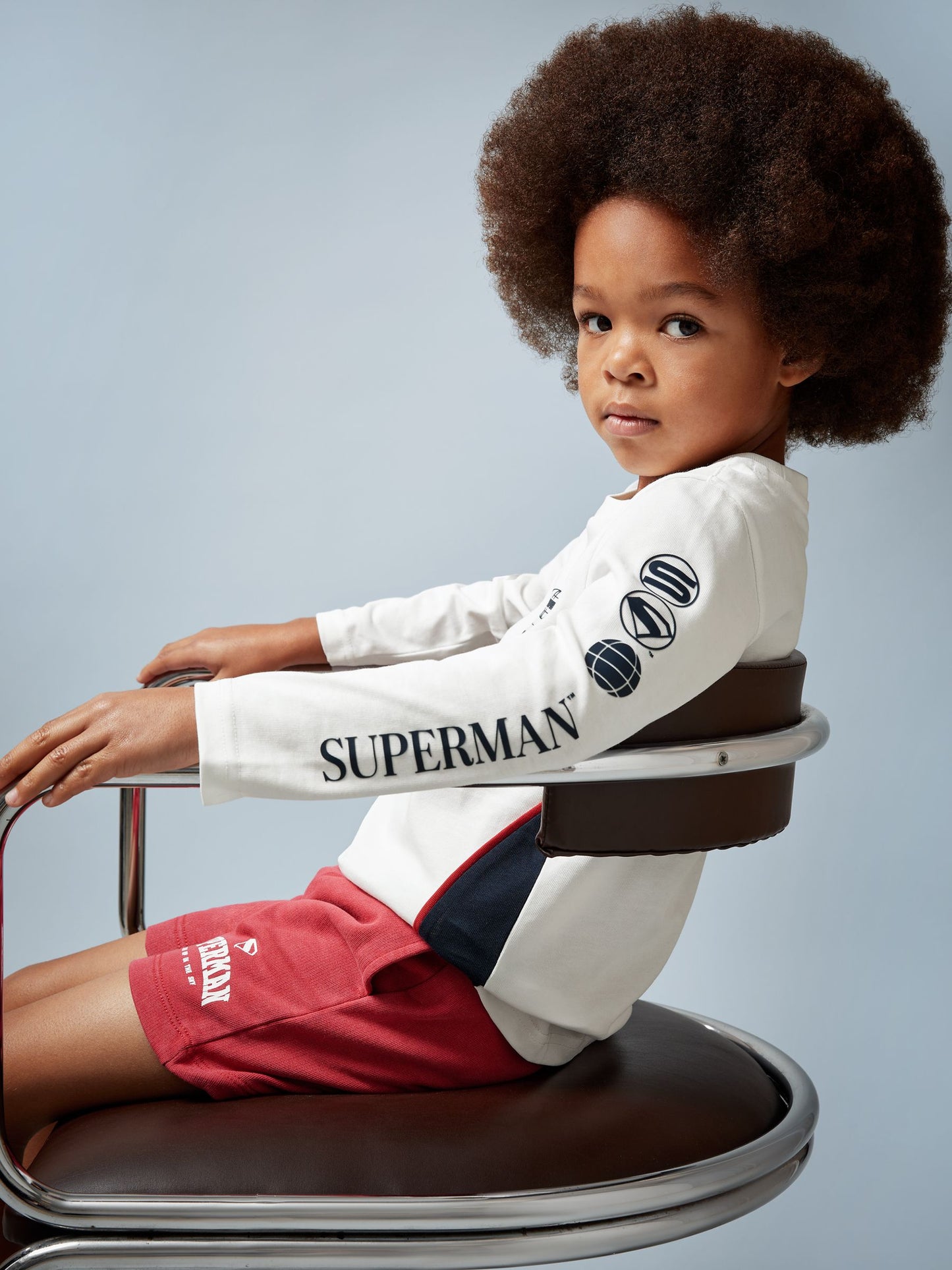 Dsiney Kidz - Superman | Reiss Cotton Logo T-Shirt image 1