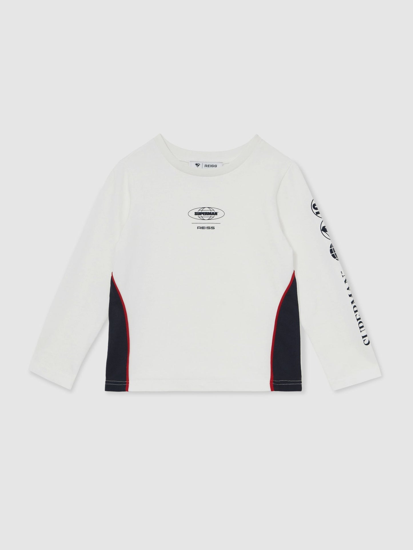 Dsiney Kidz - Superman | Reiss Cotton Logo T-Shirt image 2