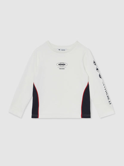 Dsiney Kidz - Superman | Reiss Cotton Logo T-Shirt image 2