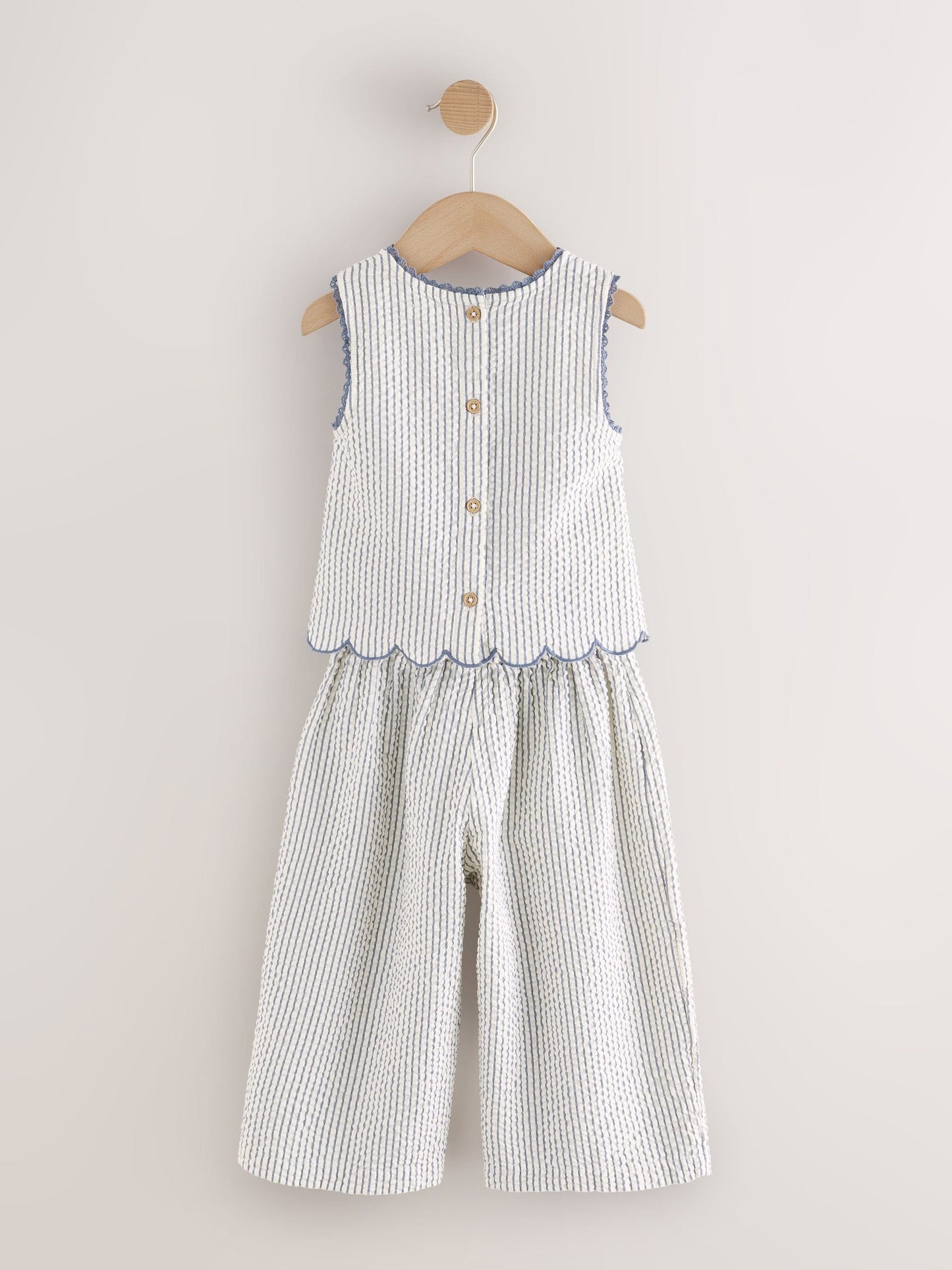 Blue Stripe Blouse and Trousers set (3mths-7yrs) image 7
