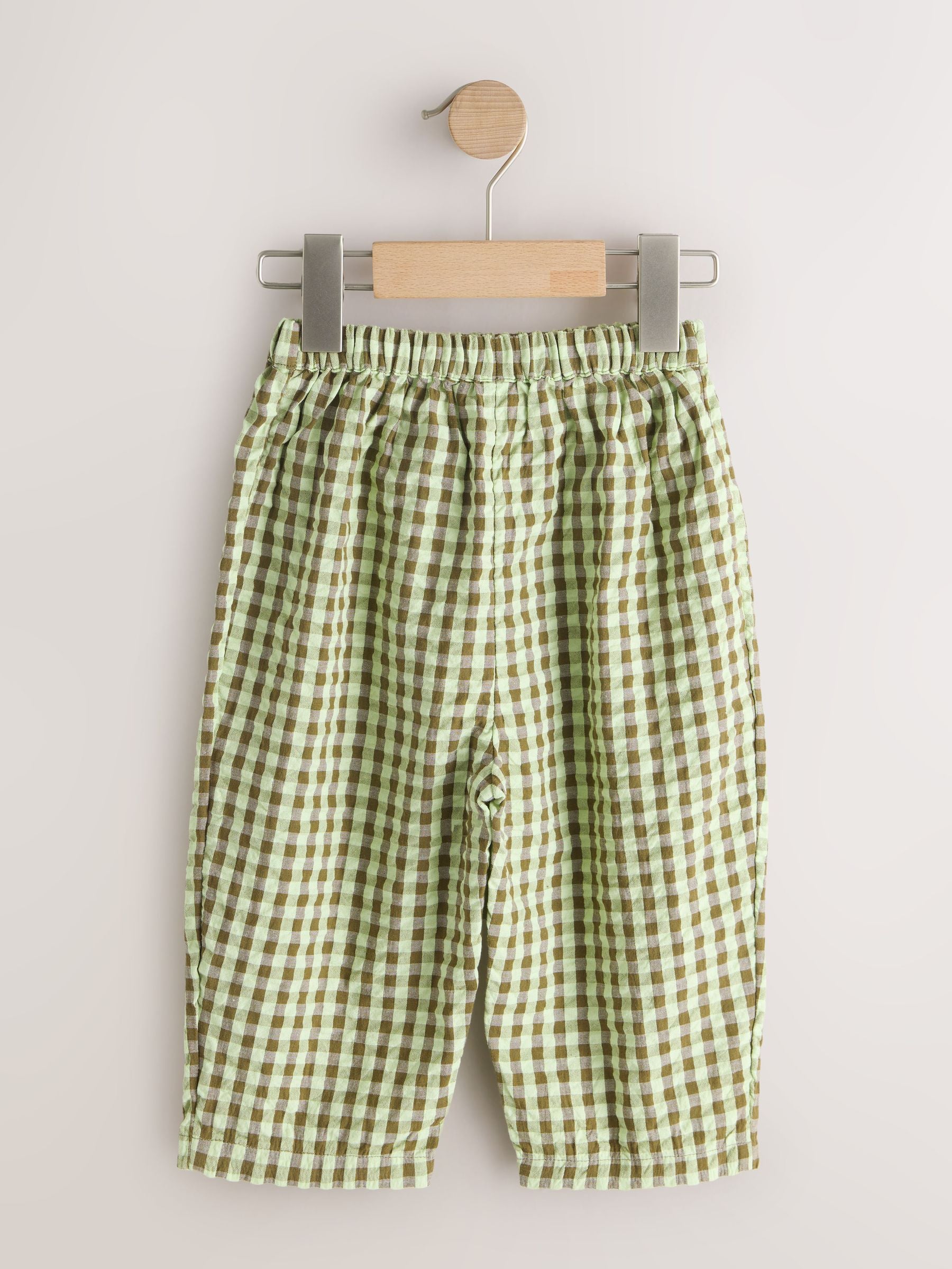 Green Pullon Trousers (3mths-7yrs) image 2