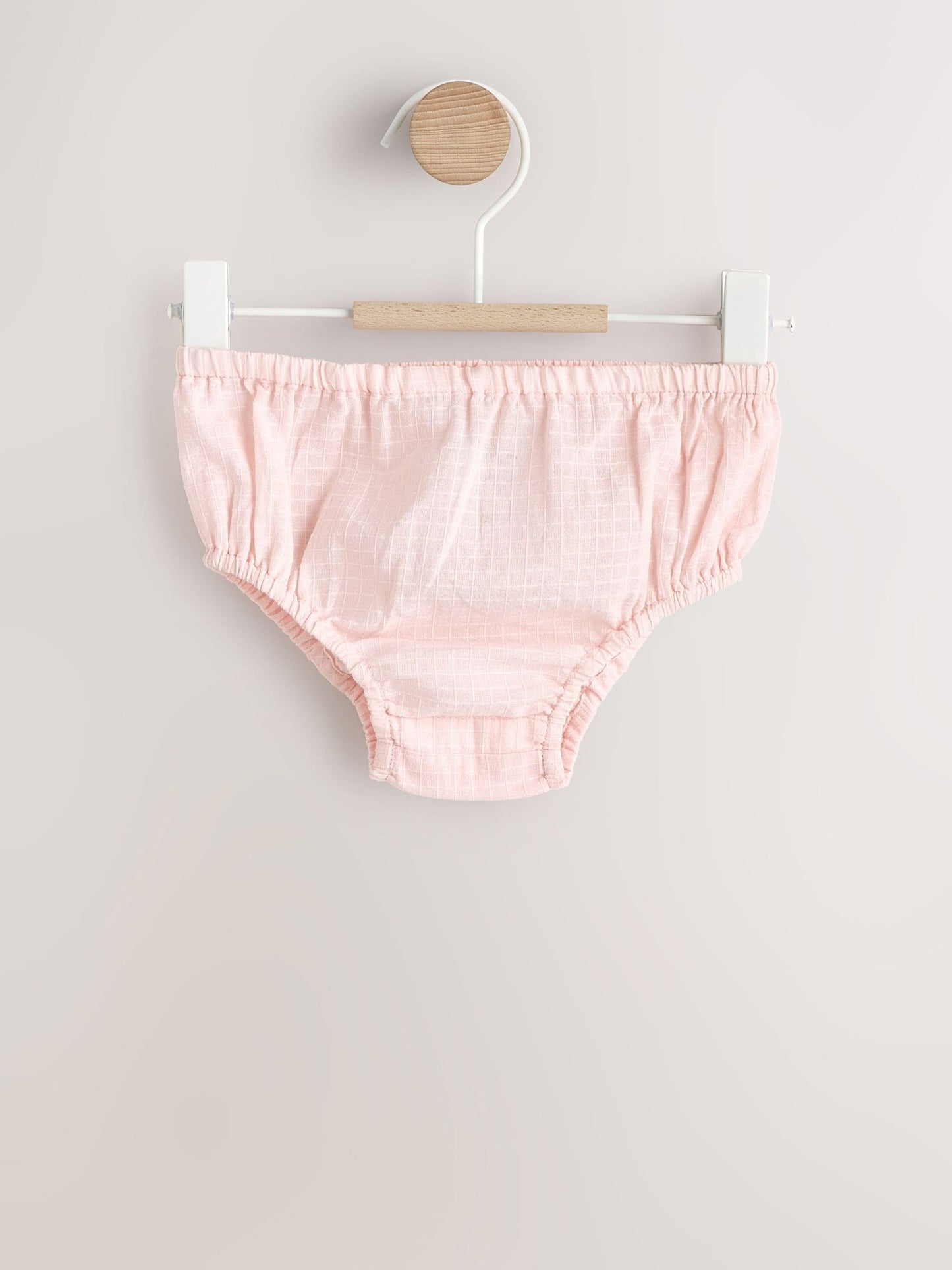 Pink Floral Embroidered Smock Baby Dress And Knicker Set 2 Piece (0mths-2yrs) image 2