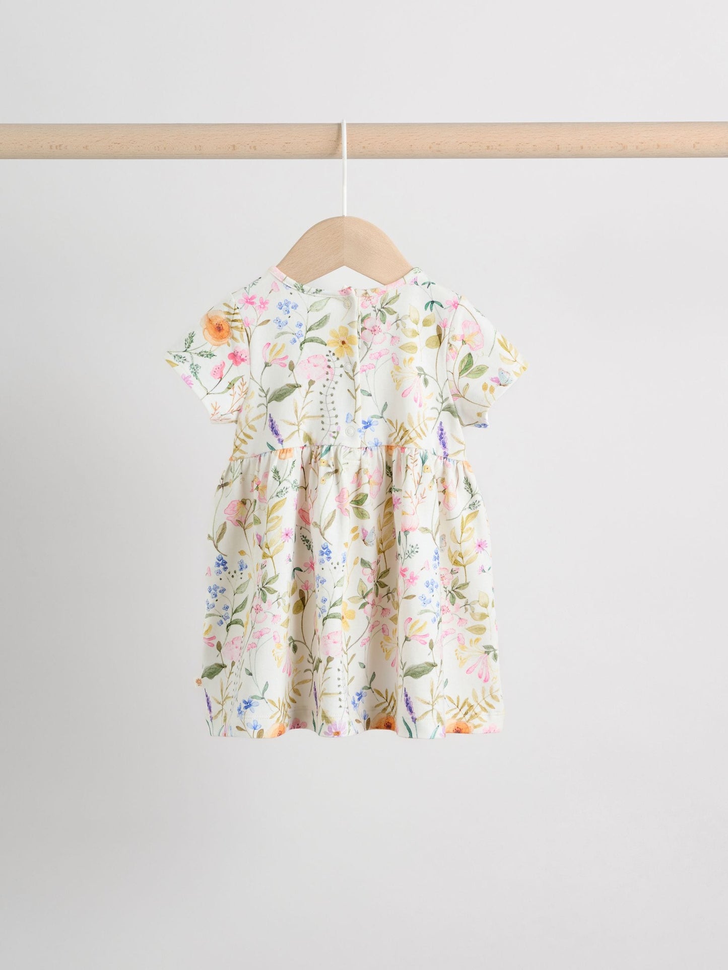 Pink Fairy Baby Short Sleeve Dresse 2 Pack (0mths-3yrs) image 5