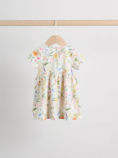 Pink Fairy Baby Short Sleeve Dresse 2 Pack (0mths-3yrs) image 5