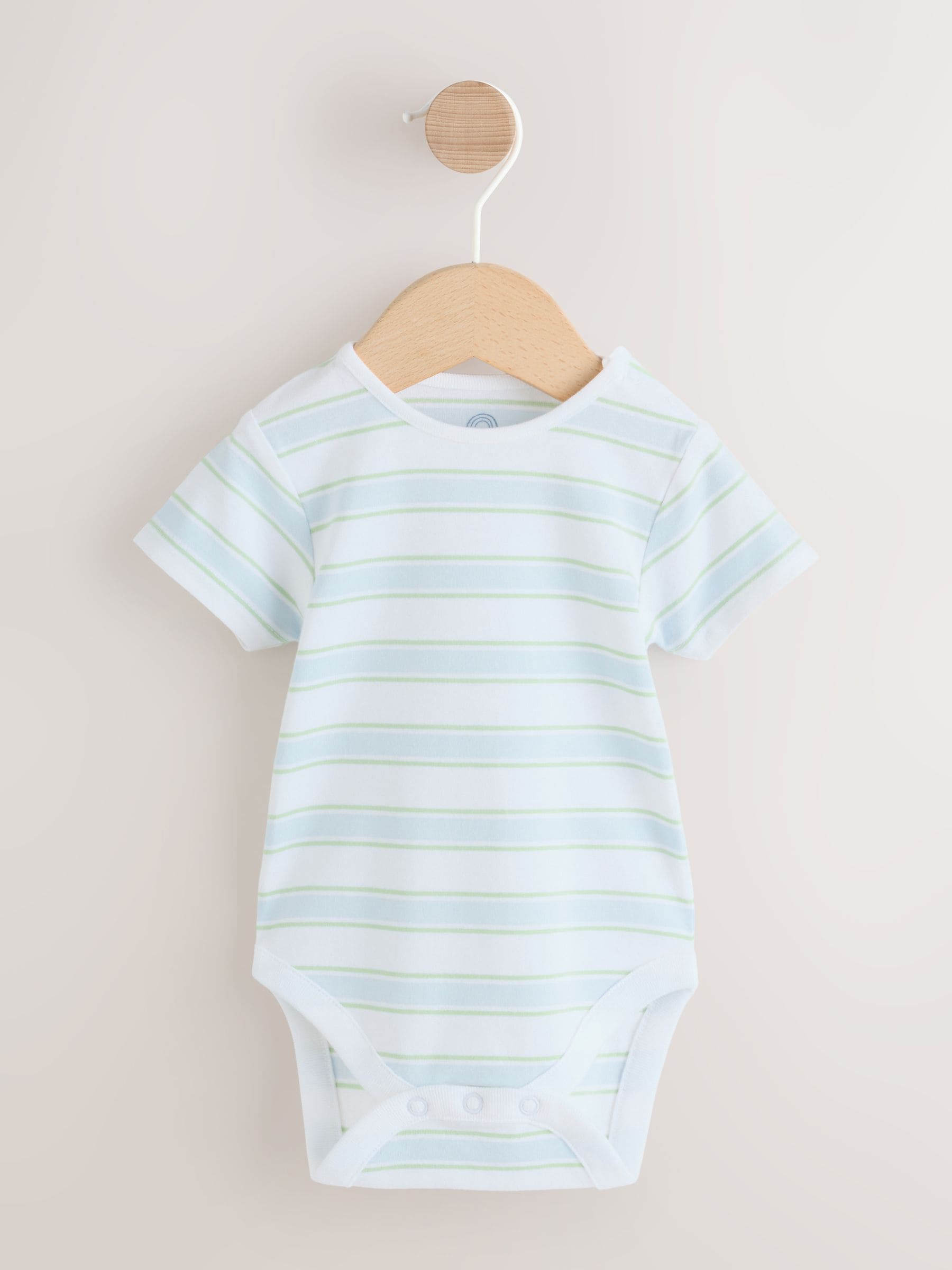 Blue Bear Woven Dungarees and Bodysuit Baby Set (0mths-2yrs) image 6
