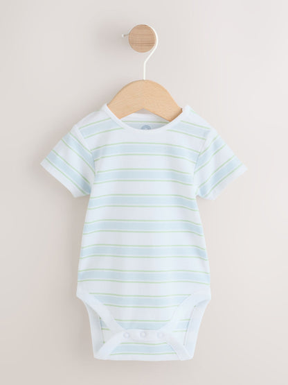 Blue Bear Woven Dungarees and Bodysuit Baby Set (0mths-2yrs) image 6