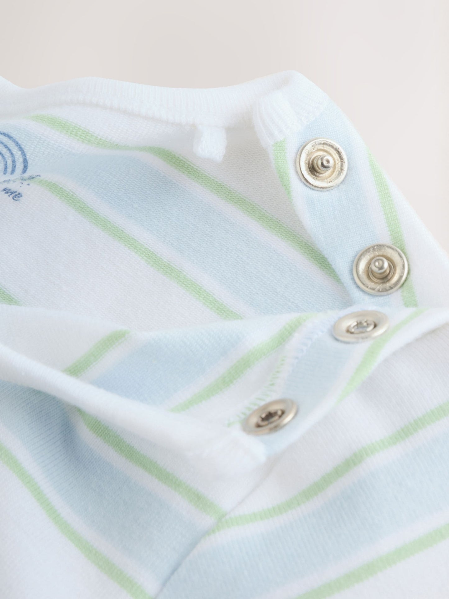 Blue Bear Woven Dungarees and Bodysuit Baby Set (0mths-2yrs) image 7