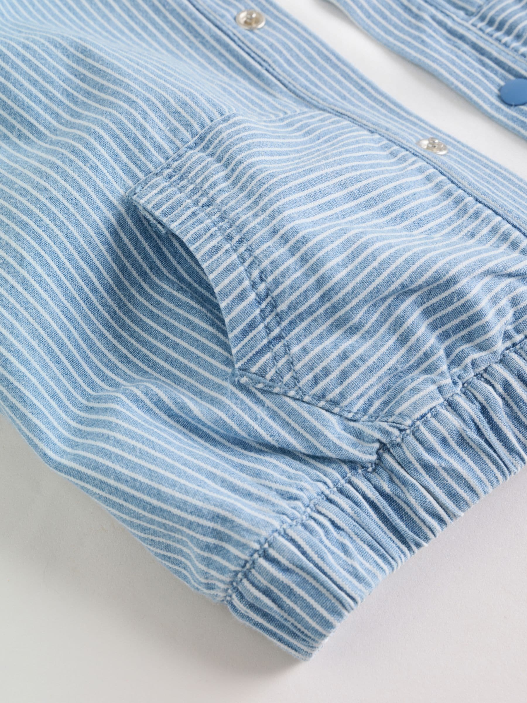 Blue Jacket, Top and Trousers 3 Piece Baby Set (0mths-2yrs) image 3