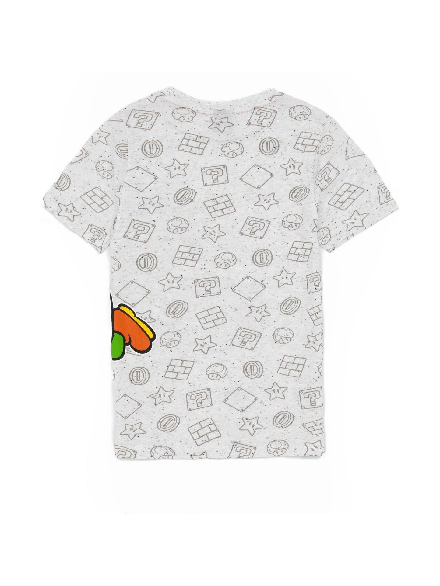 Dsiney Kidz - Vanilla Underground Grey Boys Nintendo Super Mario and Yoshi Short Sleeved T-Shirt image 4