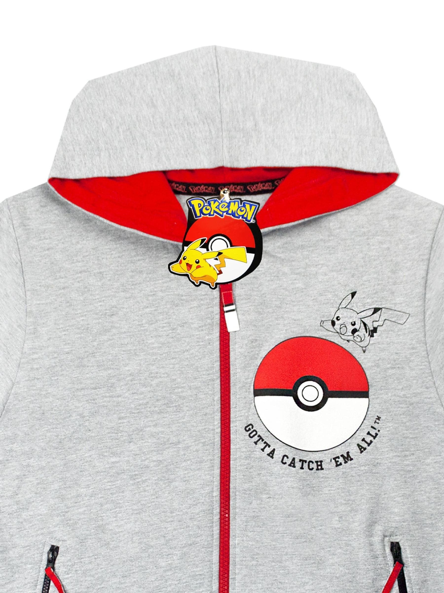 Dsiney Kidz - Vanilla Underground Grey Boys Pokemon Print Hoodie image 3
