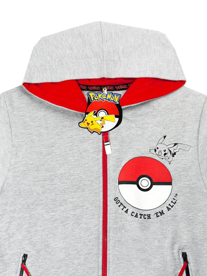 Dsiney Kidz - Vanilla Underground Grey Boys Pokemon Print Hoodie image 3