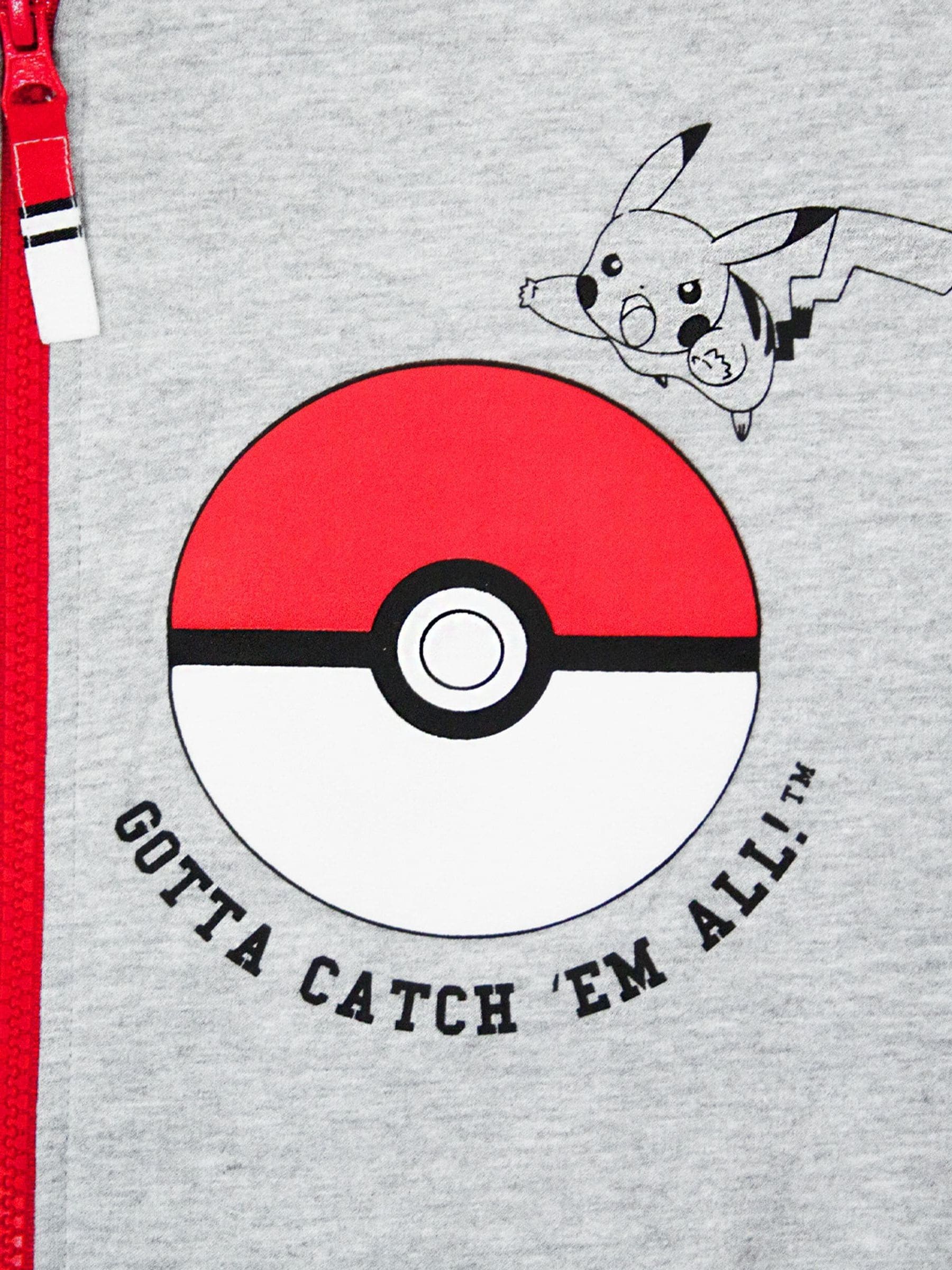 Dsiney Kidz - Vanilla Underground Grey Boys Pokemon Print Hoodie image 4