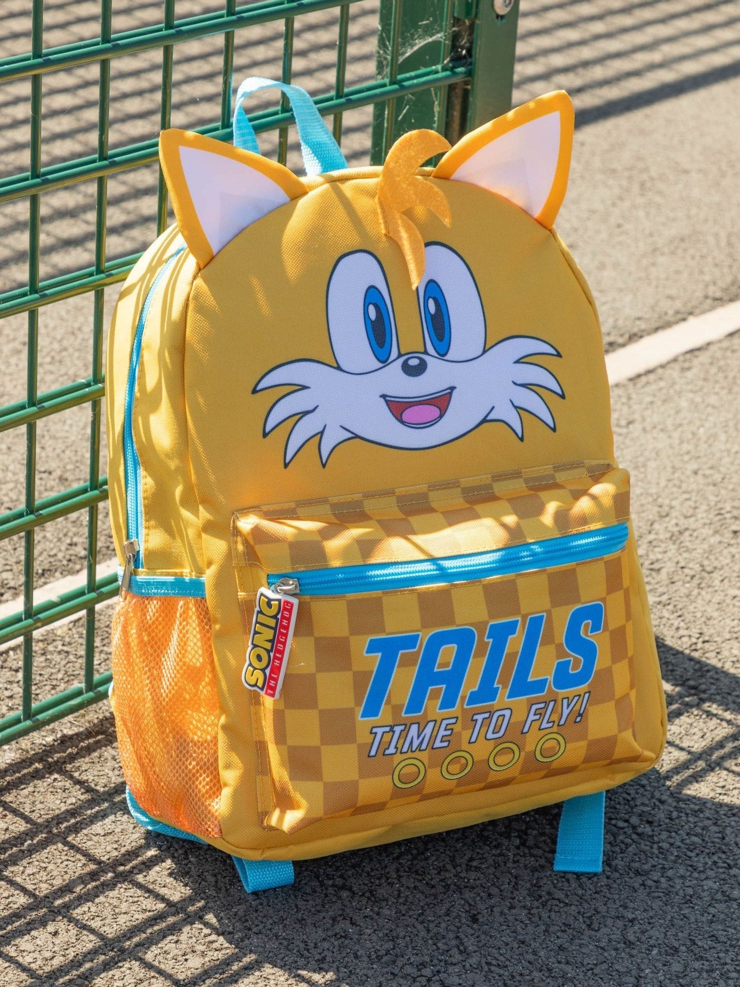 Vanilla Underground Yellow Kids Sonic The Hedgehog Tails Backpack image 1