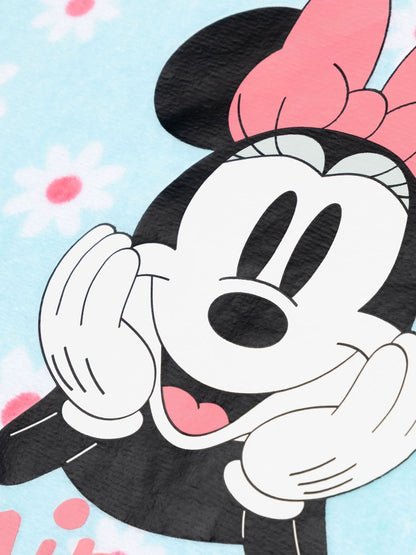 Dsiney Kidz - Vanilla Underground Blue Girls Disney Minnie Mouse Towelling Cotton Co-ord Coverup 2 Piece image 3