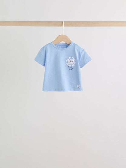Blue Lion Tops and Shorts Baby Set 6 Piece (0mths-3yrs) image 3