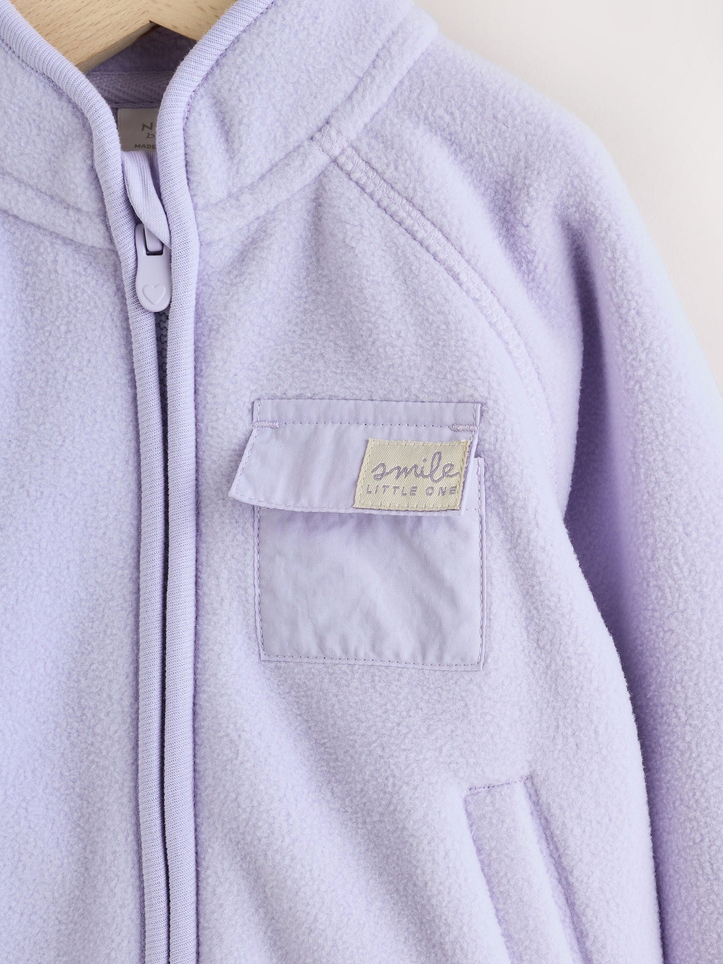 Dsiney Kidz - Lilac Purple Microfleece Baby Jacket (0mths-2yrs) image 3