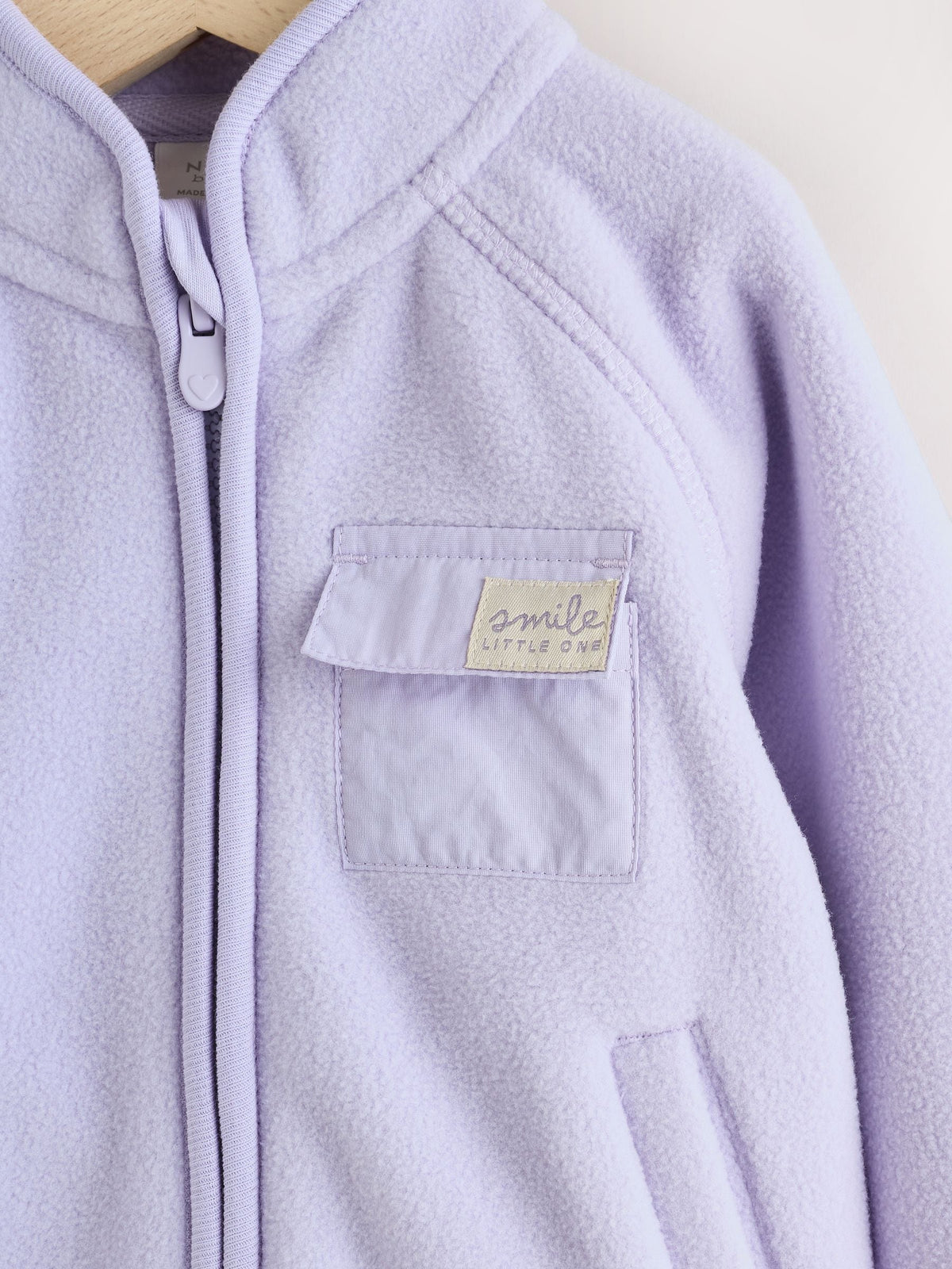 Dsiney Kidz - Lilac Purple Microfleece Baby Jacket (0mths-2yrs) image 3
