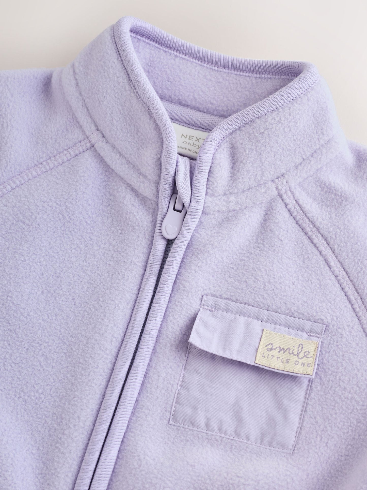Dsiney Kidz - Lilac Purple Microfleece Baby Jacket (0mths-2yrs) image 4