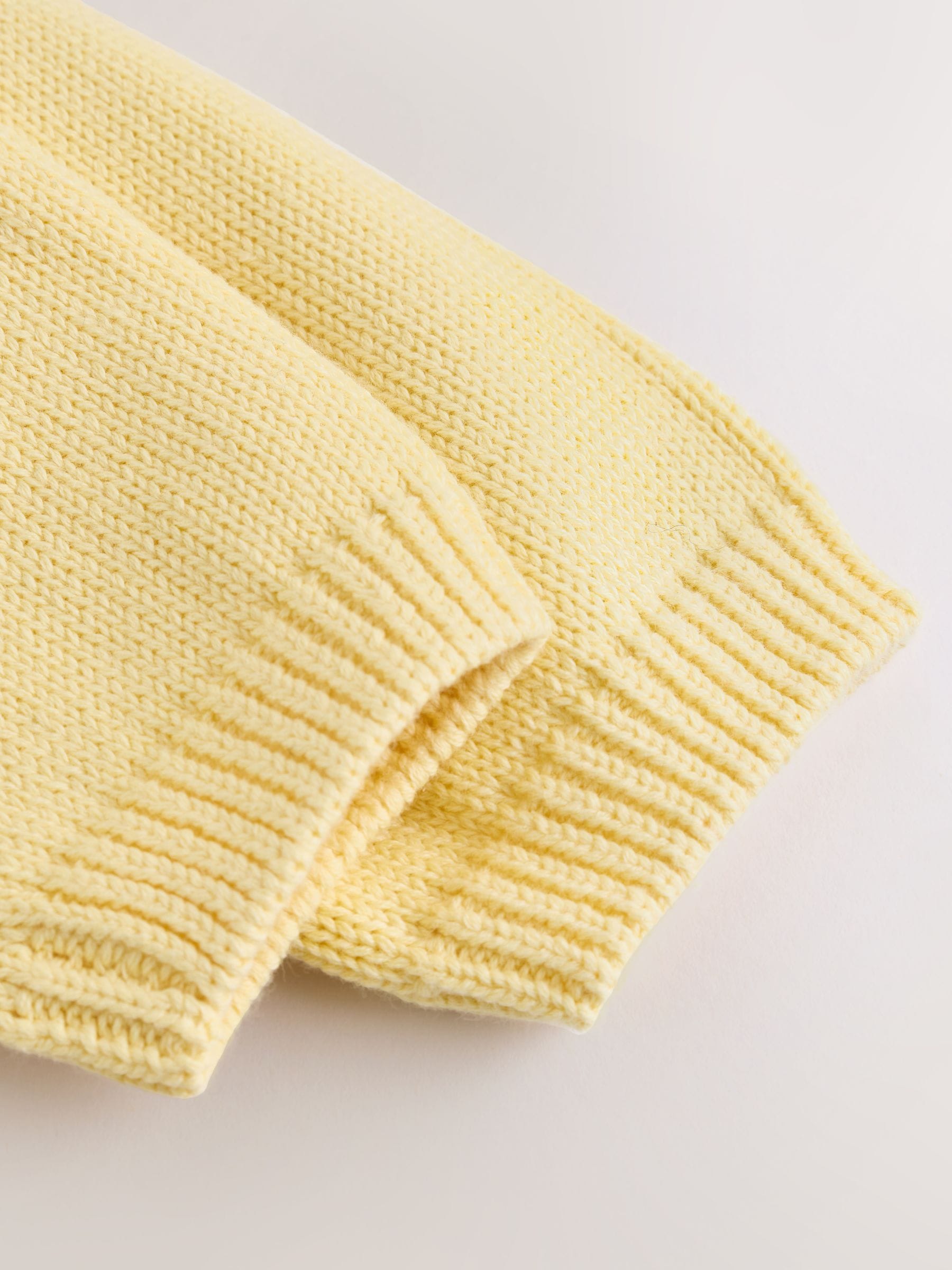 Dsiney Kidz - Yellow Heart Pocket Button Through Baby Cardigan (0mths-2yrs) image 6