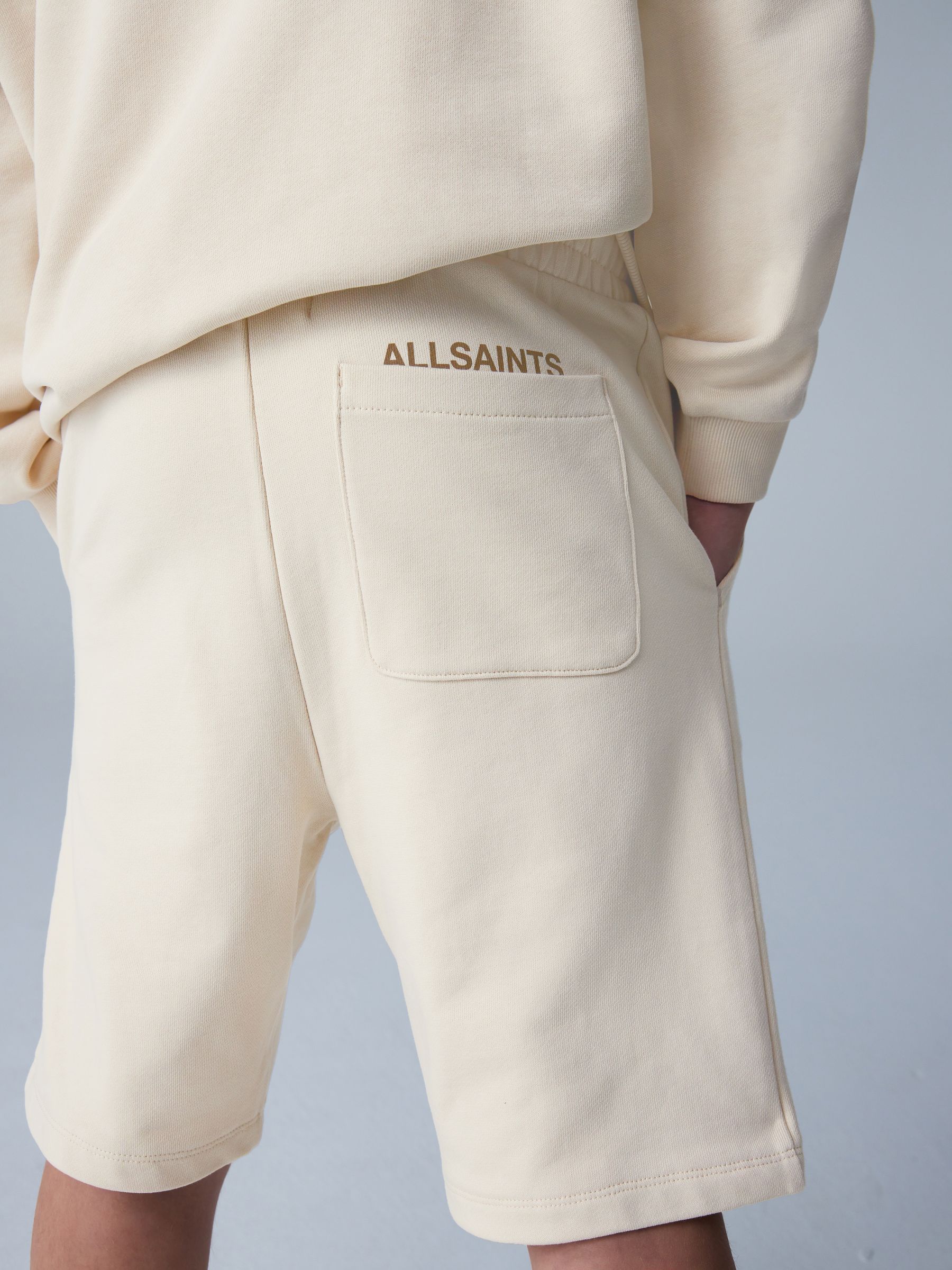 Dsiney Kidz - smALLSAINTS Neutral Underground Sweat Shorts image 4